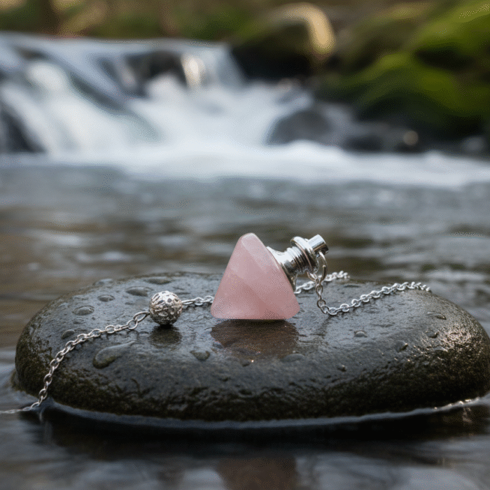 Pembe Kuvars Sarkaç &amp; Pandül