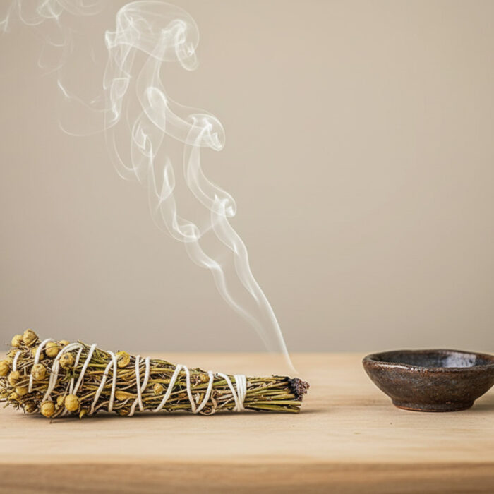 Organik Üzerlik Otu Tütsüsü &amp; Demet